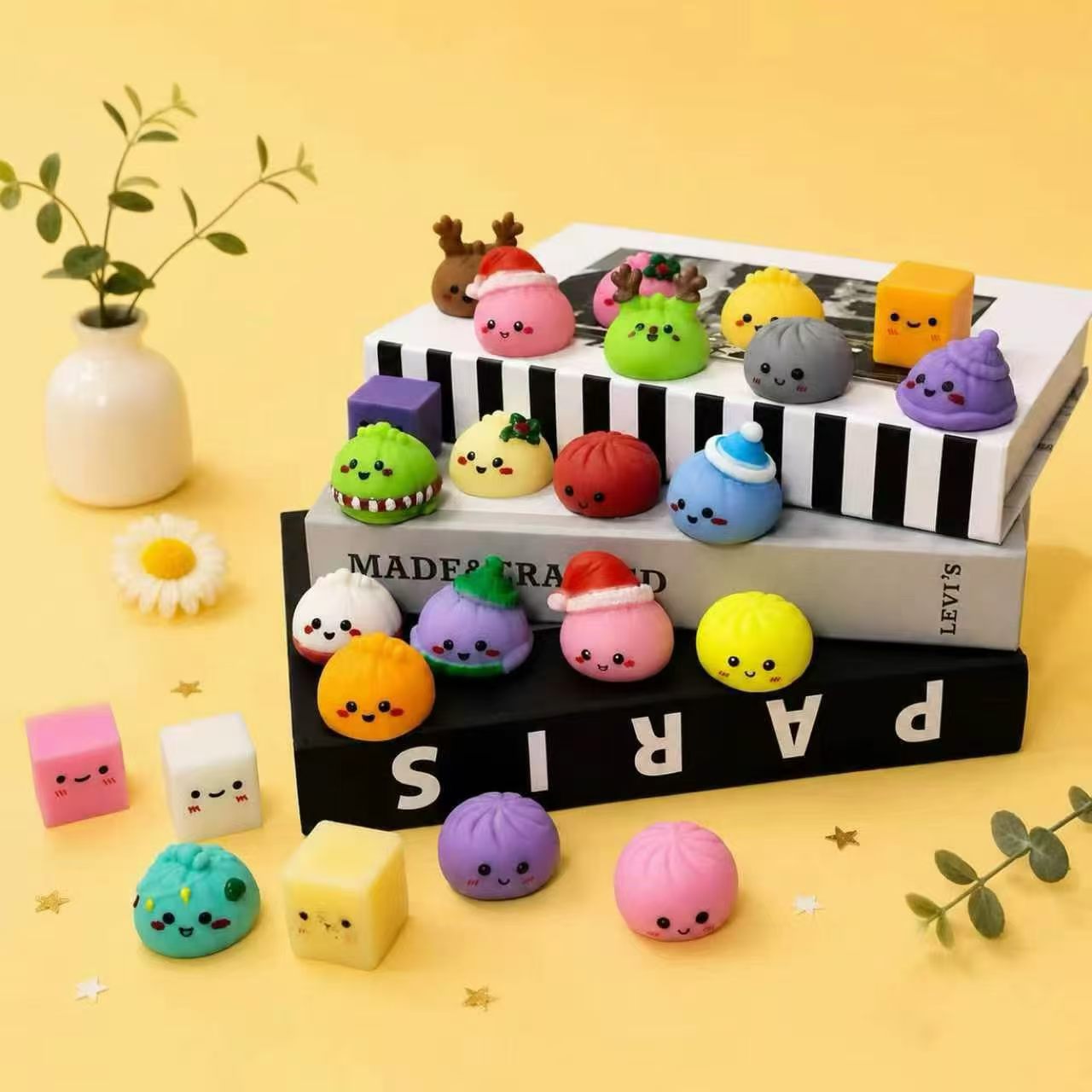 In Stock 24Pcs Christmas Squis - Kids Toys Xmas review and price