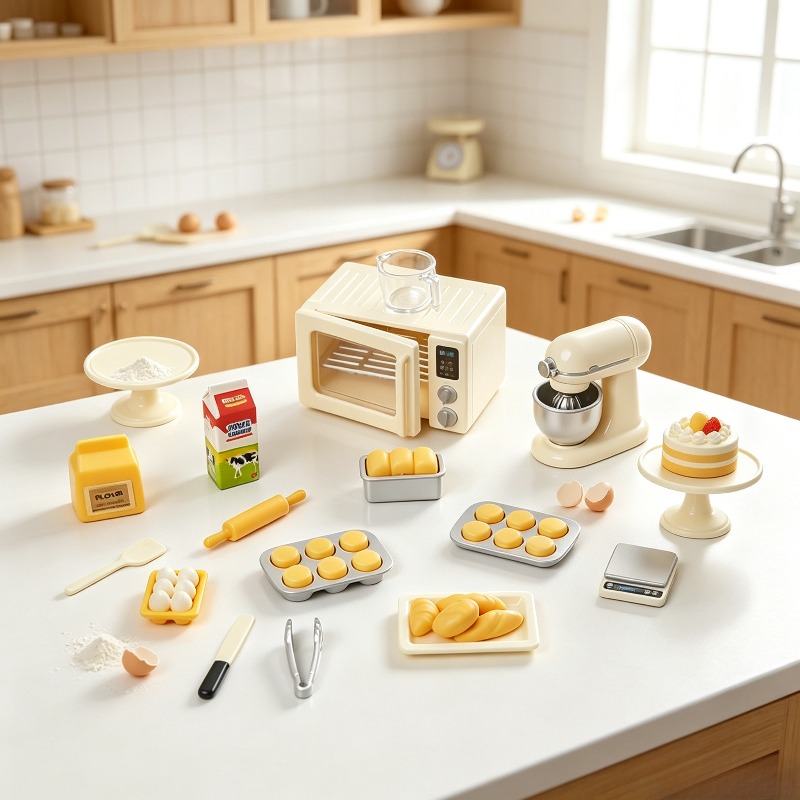 Mini Baking Time Pretend Play  - Kids Toys Kitchen Set review and price